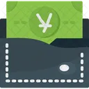 Billetera de yuanes  Icono