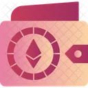 Billetera Ethereum Altcoin Billetera Criptografica Icono