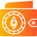 Billetera Ethereum Altcoin Billetera Criptografica Icono