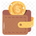 Billetera Billetera De Dinero Billetera De Efectivo Icono