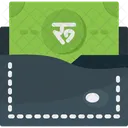 Billetera nepalí  Icono