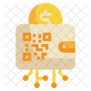 Billetera qr  Icono