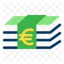 Euro Argent Monnaie Icon