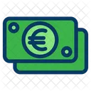 Euro Argent Monnaie Icon