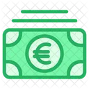 Euro Argent Monnaie Icon