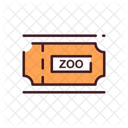 Billets pour le zoo  Icône