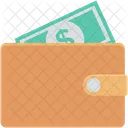 Billfold Wallet Paper Icon