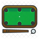 Billiard Table Gambling Icon