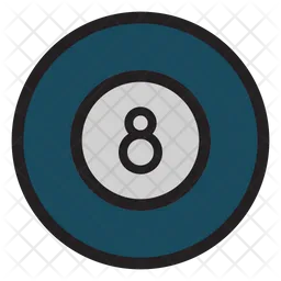 Billiard Ball  Icon