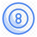 Billiard Ball Game Pool Ball Icon