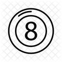 Billiard Ball  Symbol