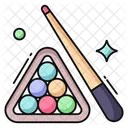 Snooker Balls Billiard Game Cue Balls Icon