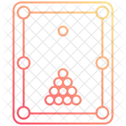 당구대  아이콘
