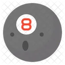 Billiards Ball Club Icon