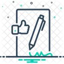 Billigung Genehmigung Akkreditierung Symbol