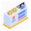 Billing Desk Store Counter Payment Counter Icon