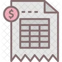 Billing Invoice  Icon
