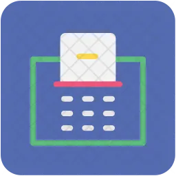 Billing Machine  Icon