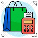 Billing Machine Card Payment Invoice Machine Icon