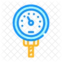 Bimetall Thermometer Farbe Symbol