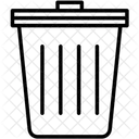 Bin Delete Garbage Icon