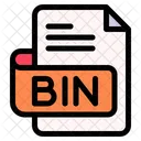 Bin File Type File Format Icon