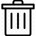 Bin Delete Empty Icon