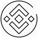 Binance coin  Icon