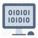 Binar Daten Code Symbol