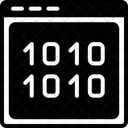 Binarcode Web Entwicklung Symbol