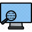 Binario Codigo Ampliacao Ícone