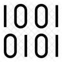 Binary Code Coding Icon