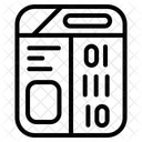 Binary Code Digital Icon