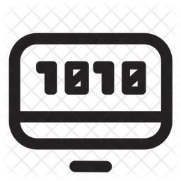 Binary  Icon