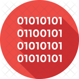 Binary Icon - Download in Flat Style