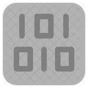 Binary Number Coding Icon