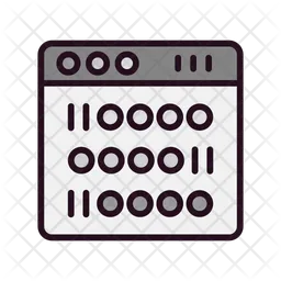 Binary  Icon