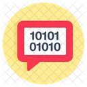 Binary chat  Icon