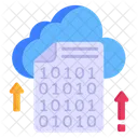 Cloud Code Binary Cloud Binary Storage Icon