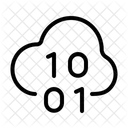 Binary Cloud  Icon