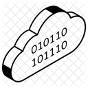 Binary Cloud  Icon