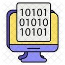 Binary Coding Coding Programming Icon