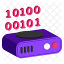 Cyber Computer Coding Icon