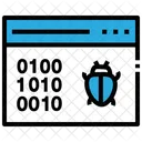 Binary Binary Code Bug Icon