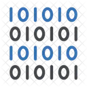 Binary Code Binary Database Icon
