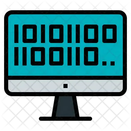 Binary Code  Icon