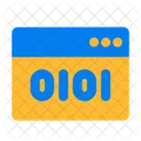 Binary Binary Code Code Icon