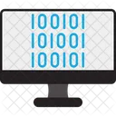 Binary Code Barcode Logarithm Icon