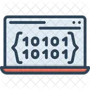 Binary Code Binary Bit System Icon