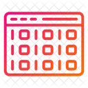 Binary Code Binary Coding Icon